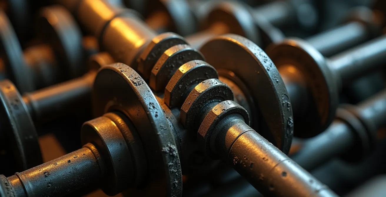 Close-up visualization of interconnected processes revealing hidden bottlenecks